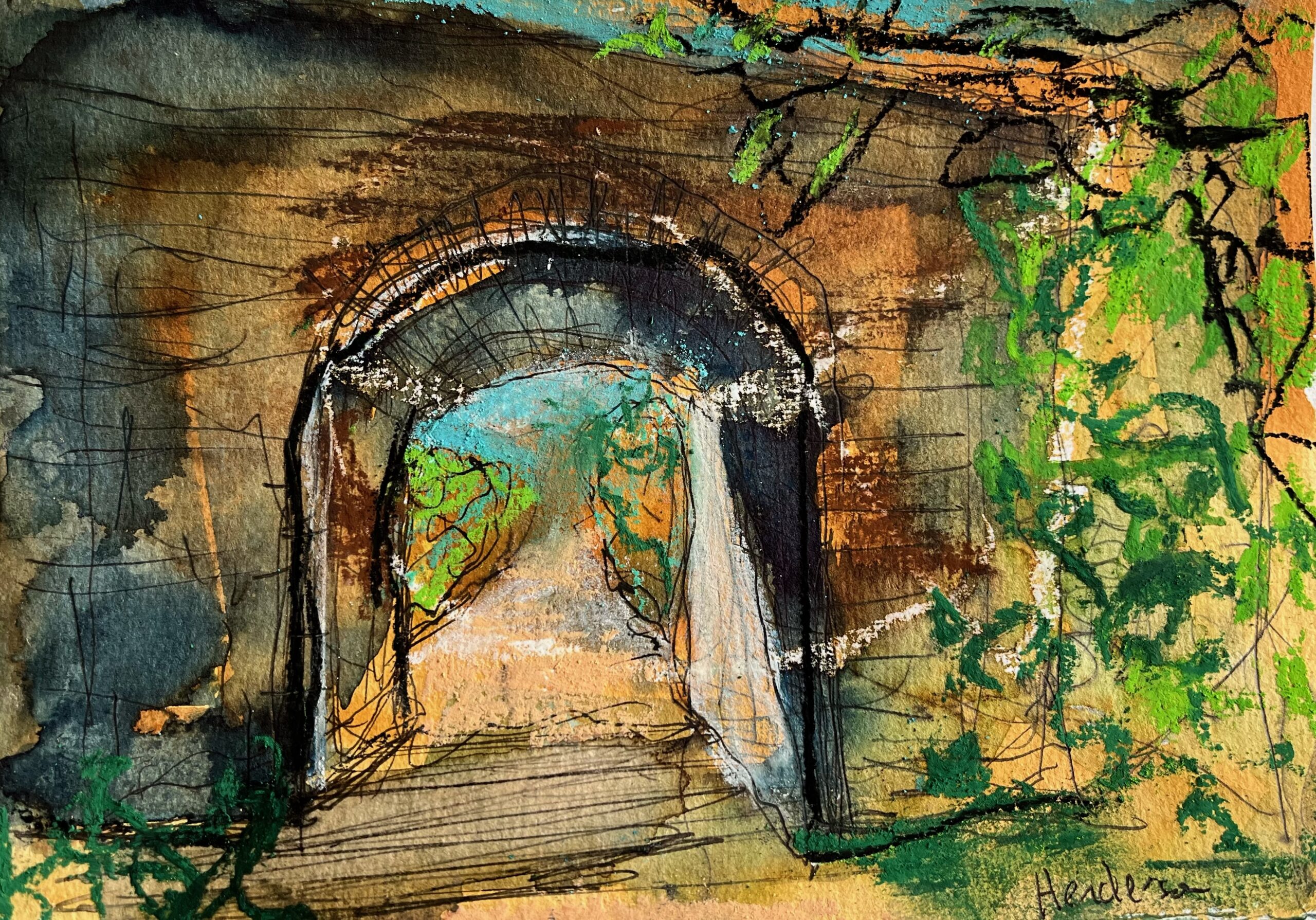 4. Puddle bridge- Kate Henderson for Colour for Carers